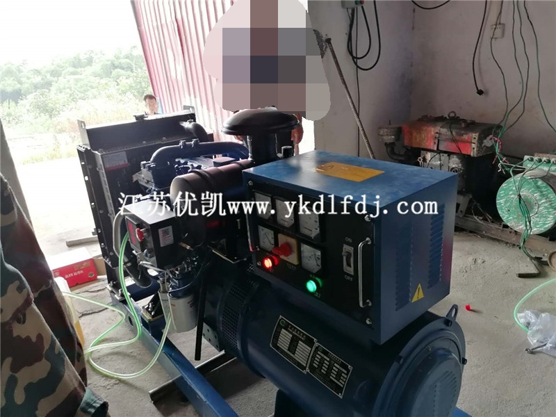 2020年7月13日，50KW玉柴發(fā)電機組交付廣西貴港某養(yǎng)殖場使用