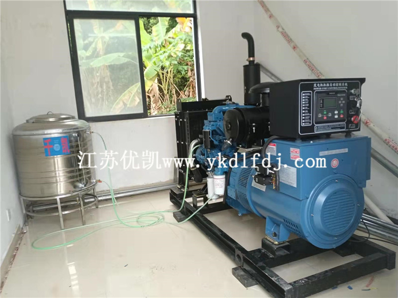 2022年4月18日，廣西玉柴發(fā)電機(jī)50KW交貨南寧加油站