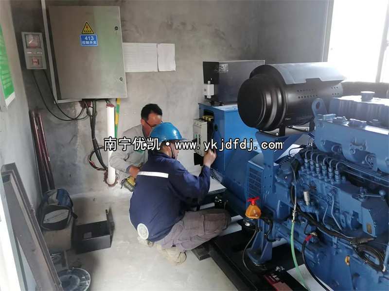2023年3月10日，200kw玉柴發(fā)電機組廣西某水電站順利通過驗收