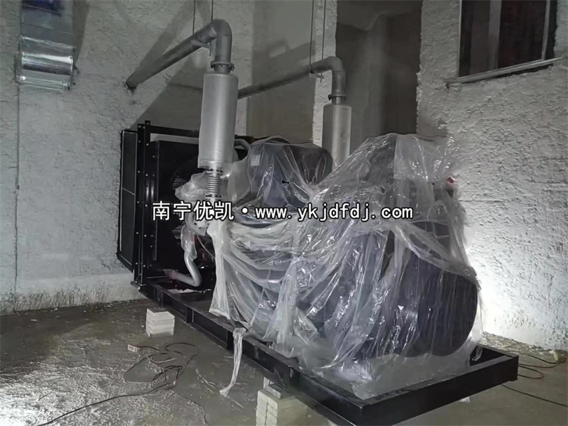 2023年5月19日，上海凱普700kw柴油發(fā)電機組到貨安裝完成
