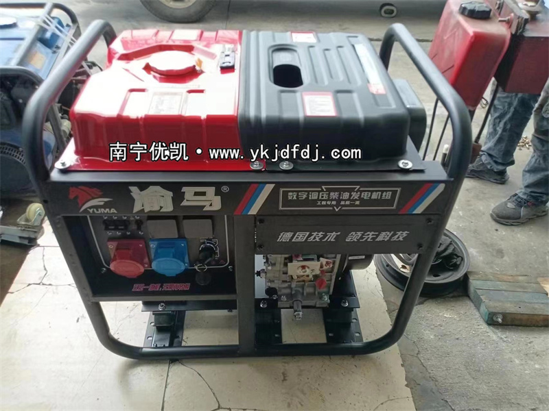 2023年7月7日，10kw柴油發(fā)電機組試機發(fā)貨