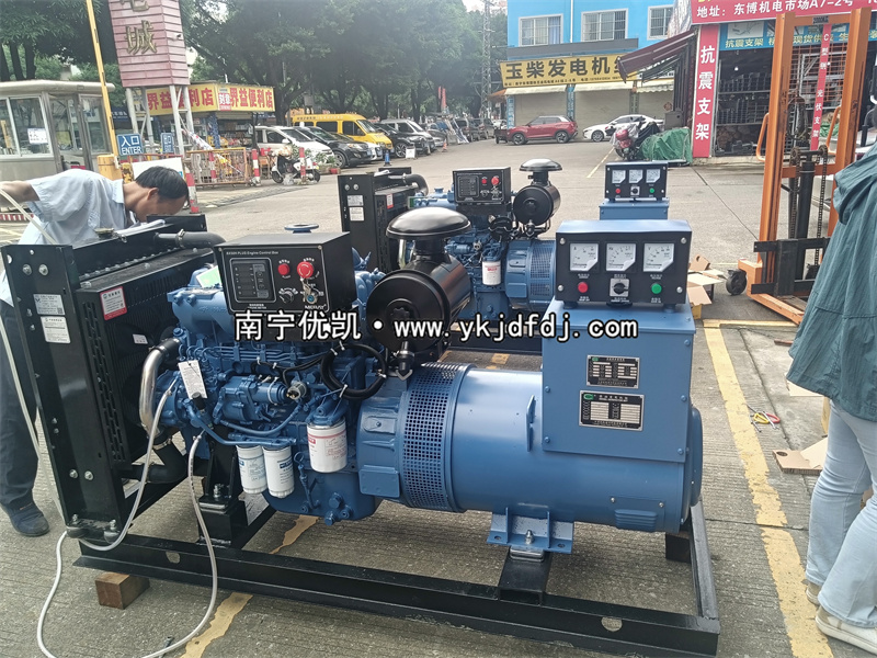 2024年5月31日，兩臺(tái)50KW玉柴發(fā)電機(jī)組試機(jī)發(fā)貨南寧某養(yǎng)殖場(chǎng)